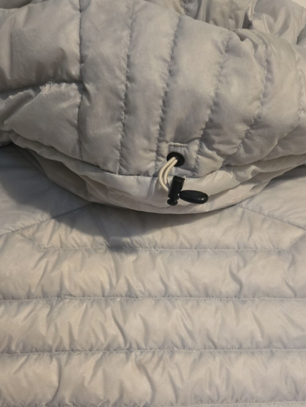 Arc'teryx Light Gray Hooded Puffer Jacket - Picture 7 of 10